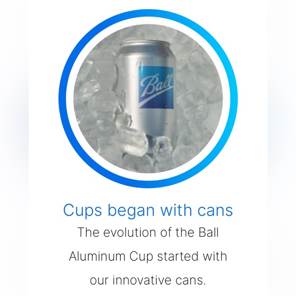 NEW 12 cups Ball ALUMINUM CUPS • 16 OZ • Lightweight + Sturdy • Recyclable - Picture 8 of 14